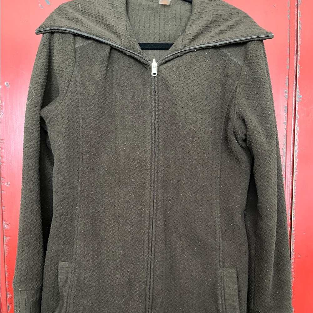 Lucy Brown Long Coat Size XL